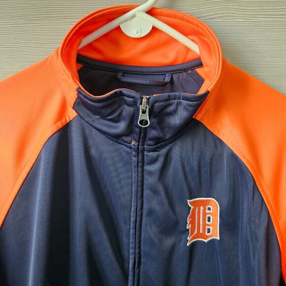 Detroit Tigers Graphic Logo MLB G-III Athleisure Track Jacket Size L Full Zip - Picture 4 of 16